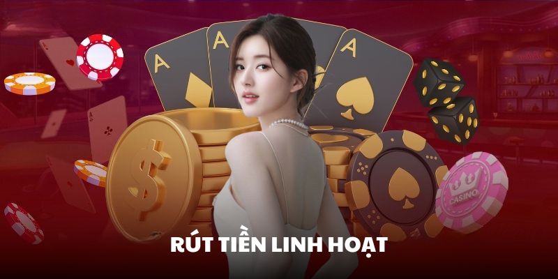 Rút tiền linh hoạt khi giao dịch tại nhà cái 77Win